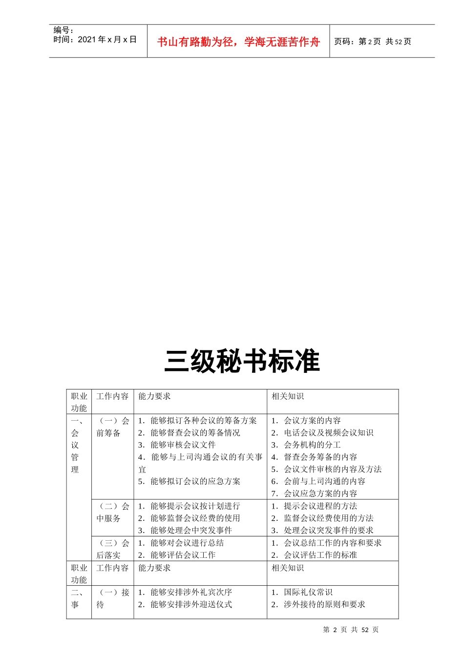 高级秘书(三级)0911-1011_第2页