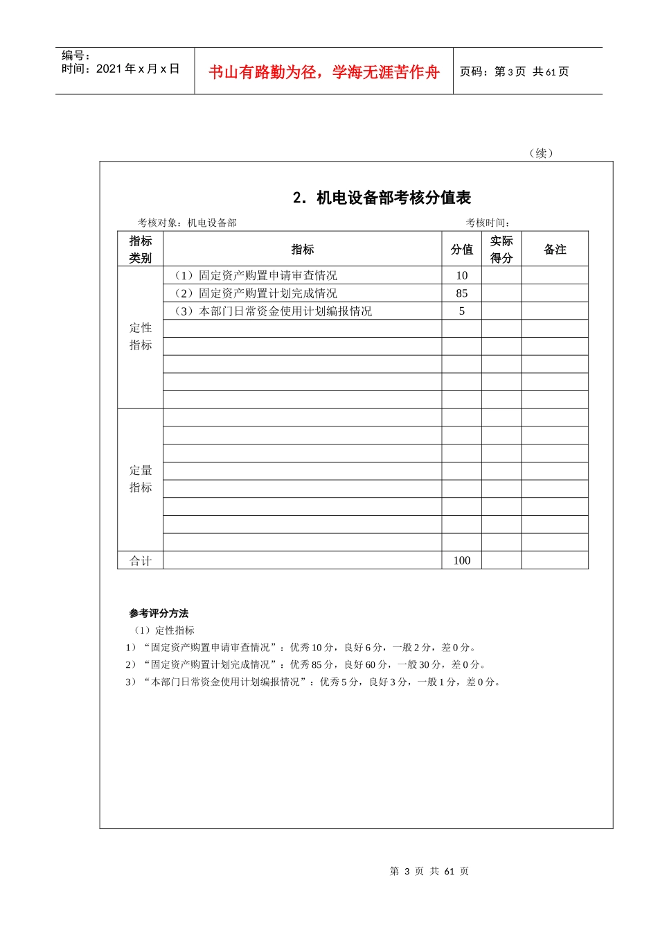 绩效考评指标及运用范本(DOC 44页)_第3页