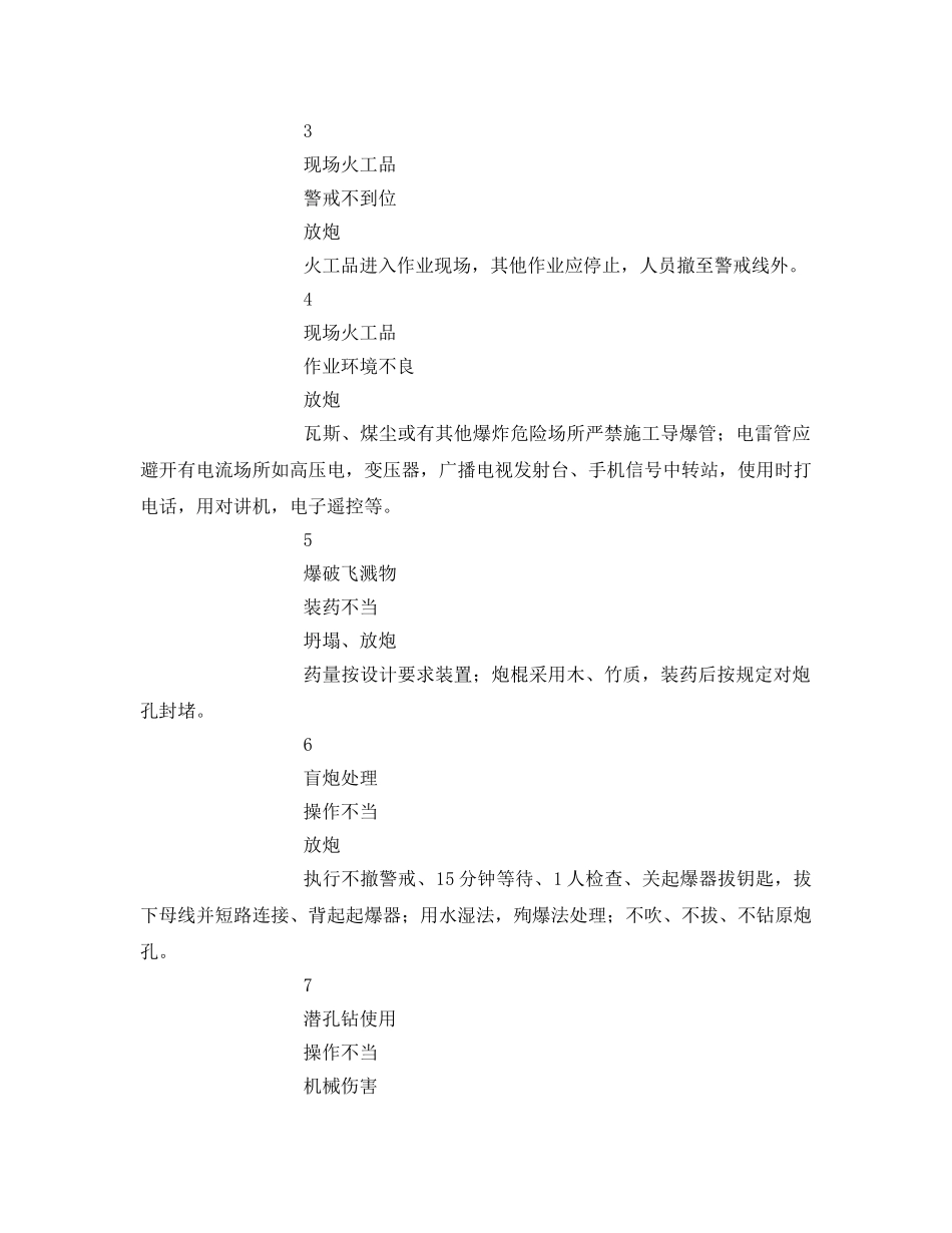 《安全管理文档》之爆破风险告知书 _第2页