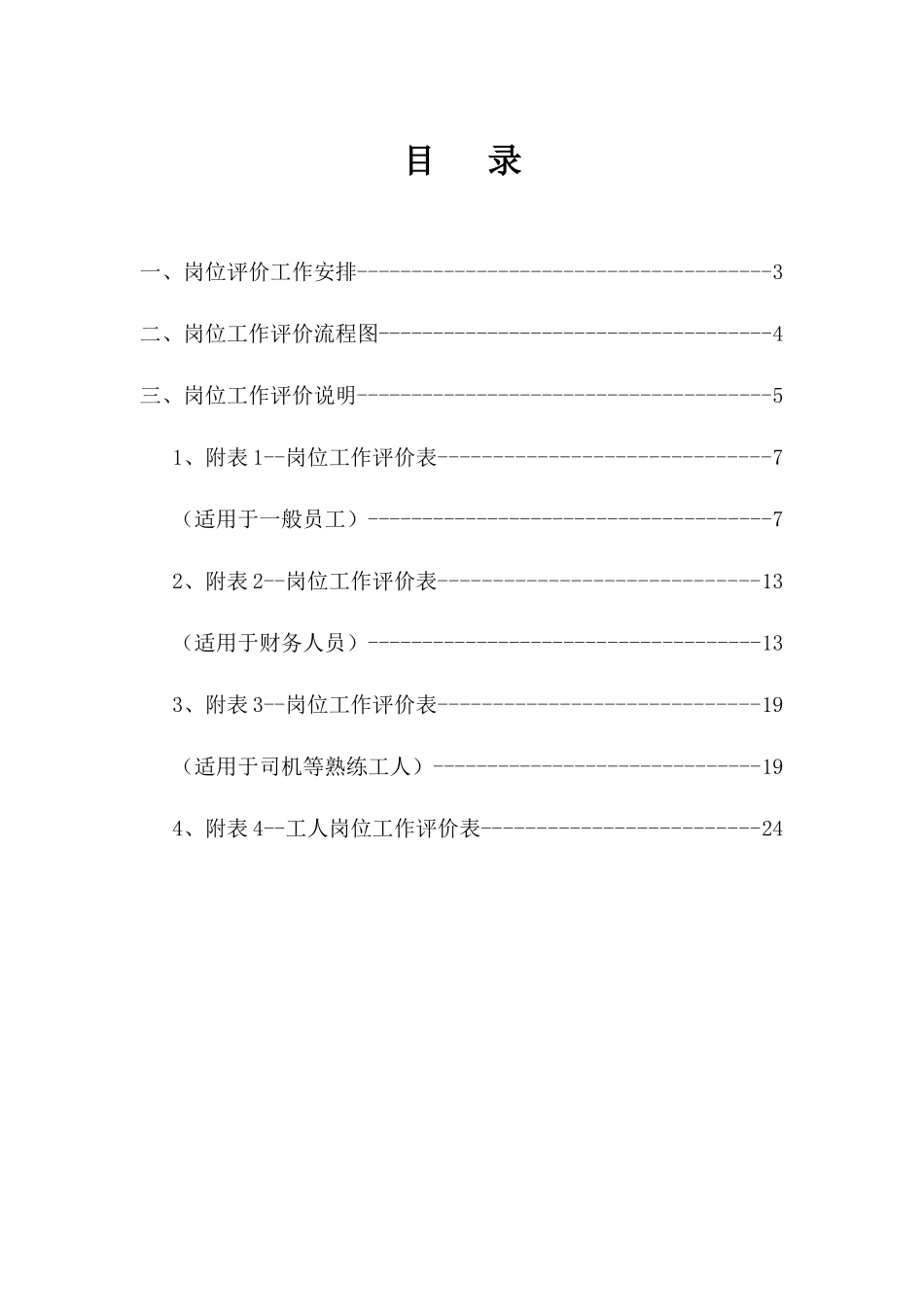 某公司的岗位工作评价_第3页