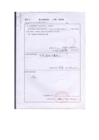 D塔楼附着式升降脚手架施工方案