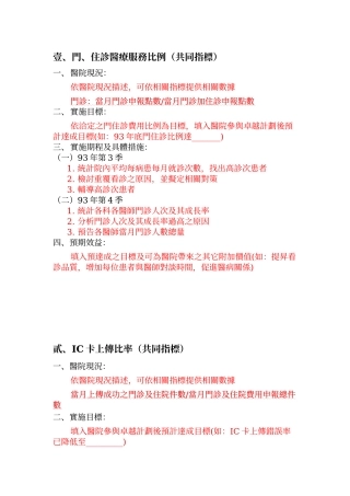 住诊医疗服务比例(共同指标)