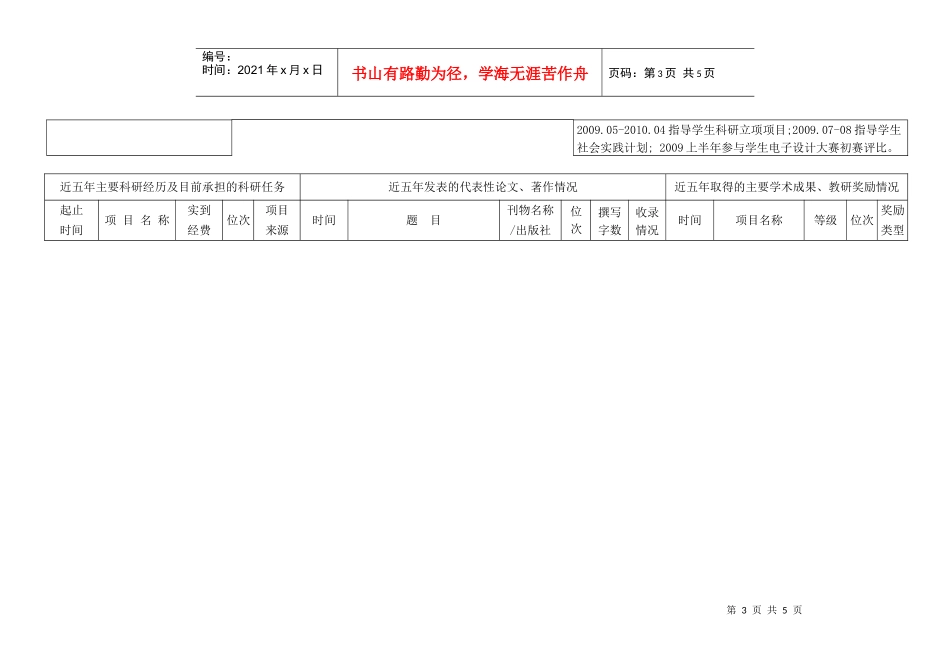 推荐评审山东大学AMD奖教金人员情况一览表_第3页