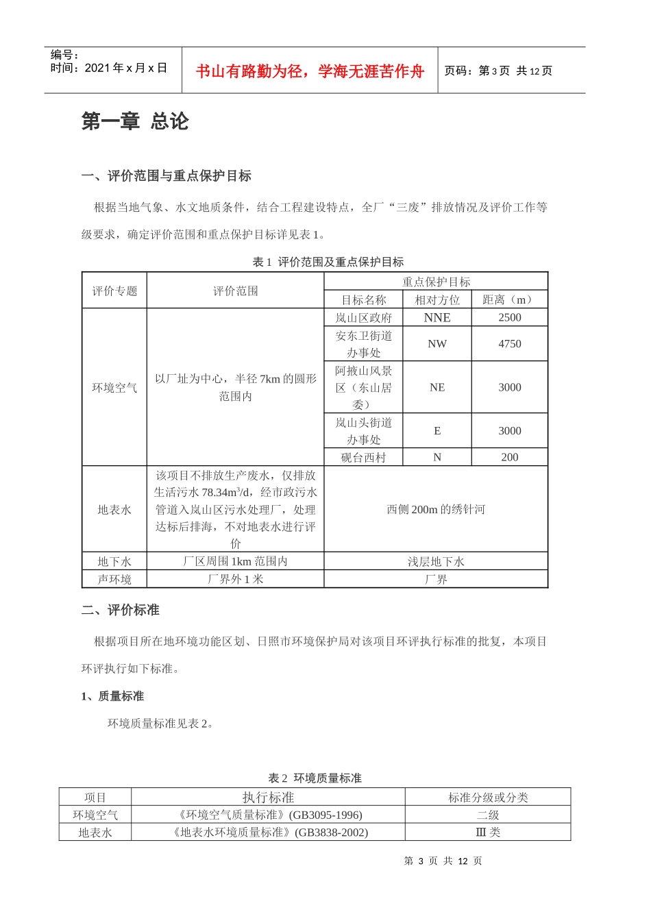 某钢铁厂环境影响报告_第3页