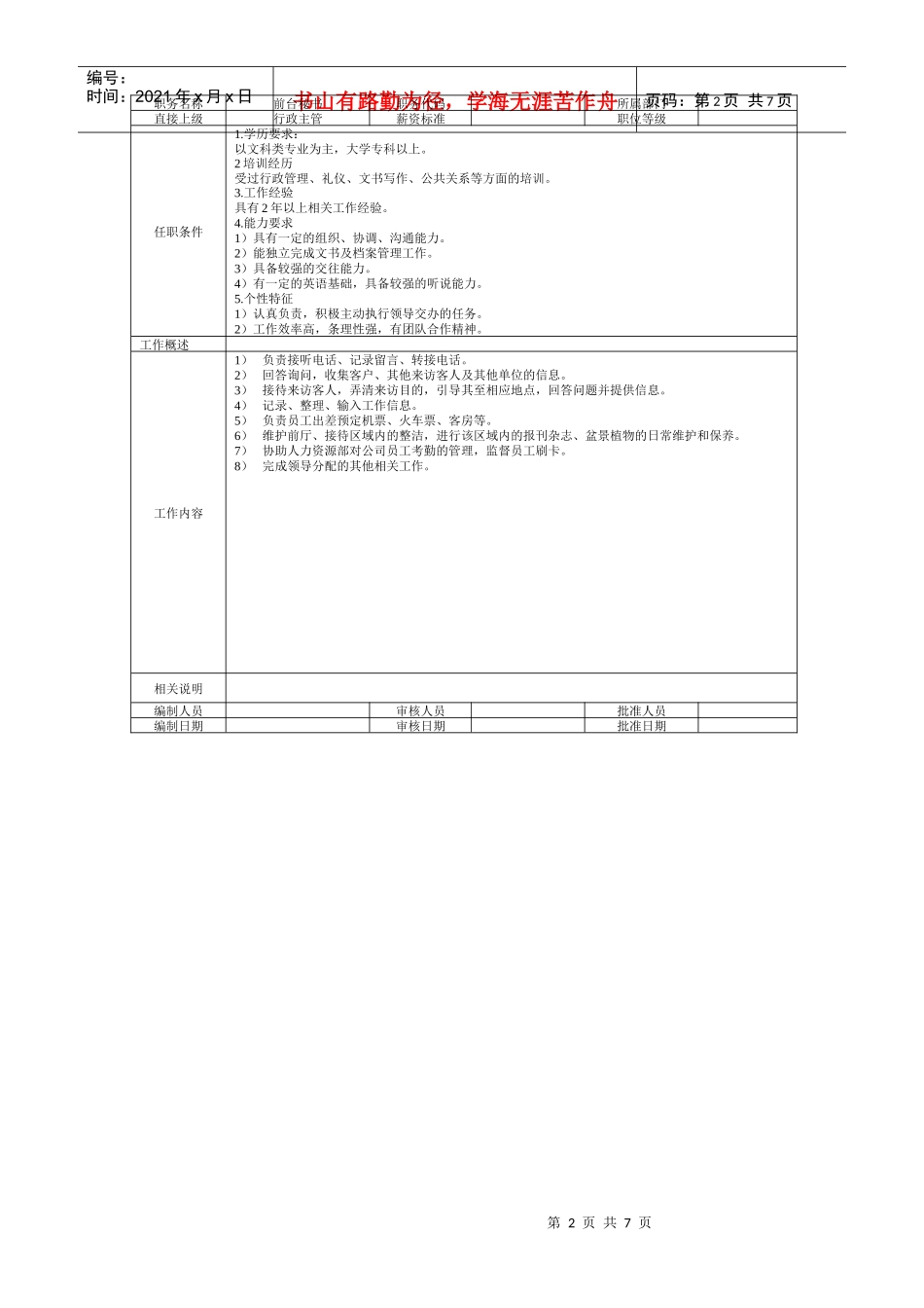 职务相关说明_第2页