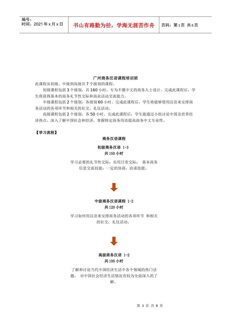 广州汉语日常口语培训班_第3页