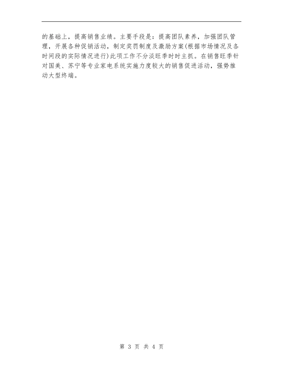 2024年电器公司营销计划_第3页