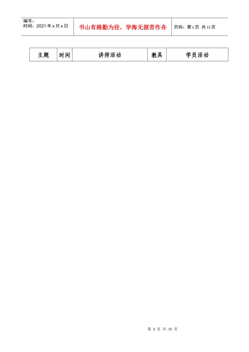 标准化团队和KPI指标_第2页