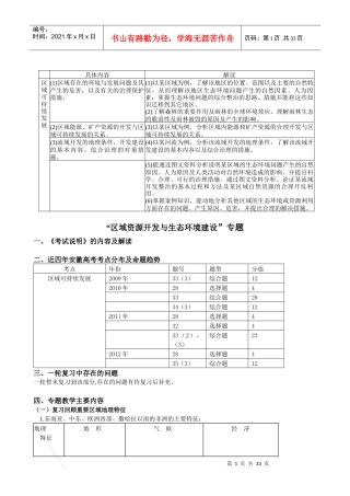张梅老师(五、区域资源开发与生态环境建设)