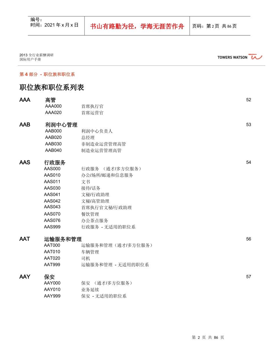 职位族和职位系(FunctionsandDisciplines_Chinese_vf_第2页