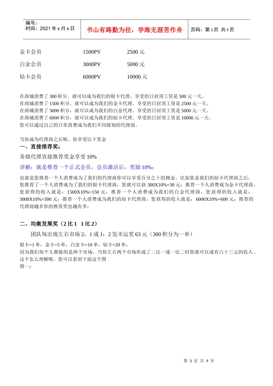 牛蚂蚁 网站构架和奖金制度_第3页