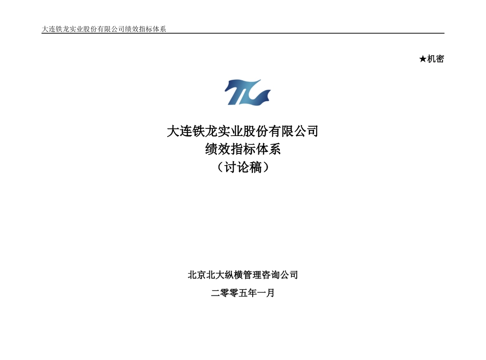 某咨询某报告11绩效指标体系_第1页