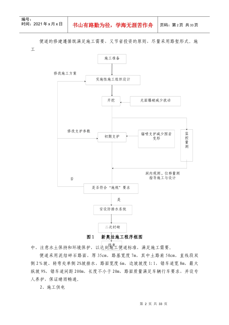 隧道横洞施工方案培训资料_第2页