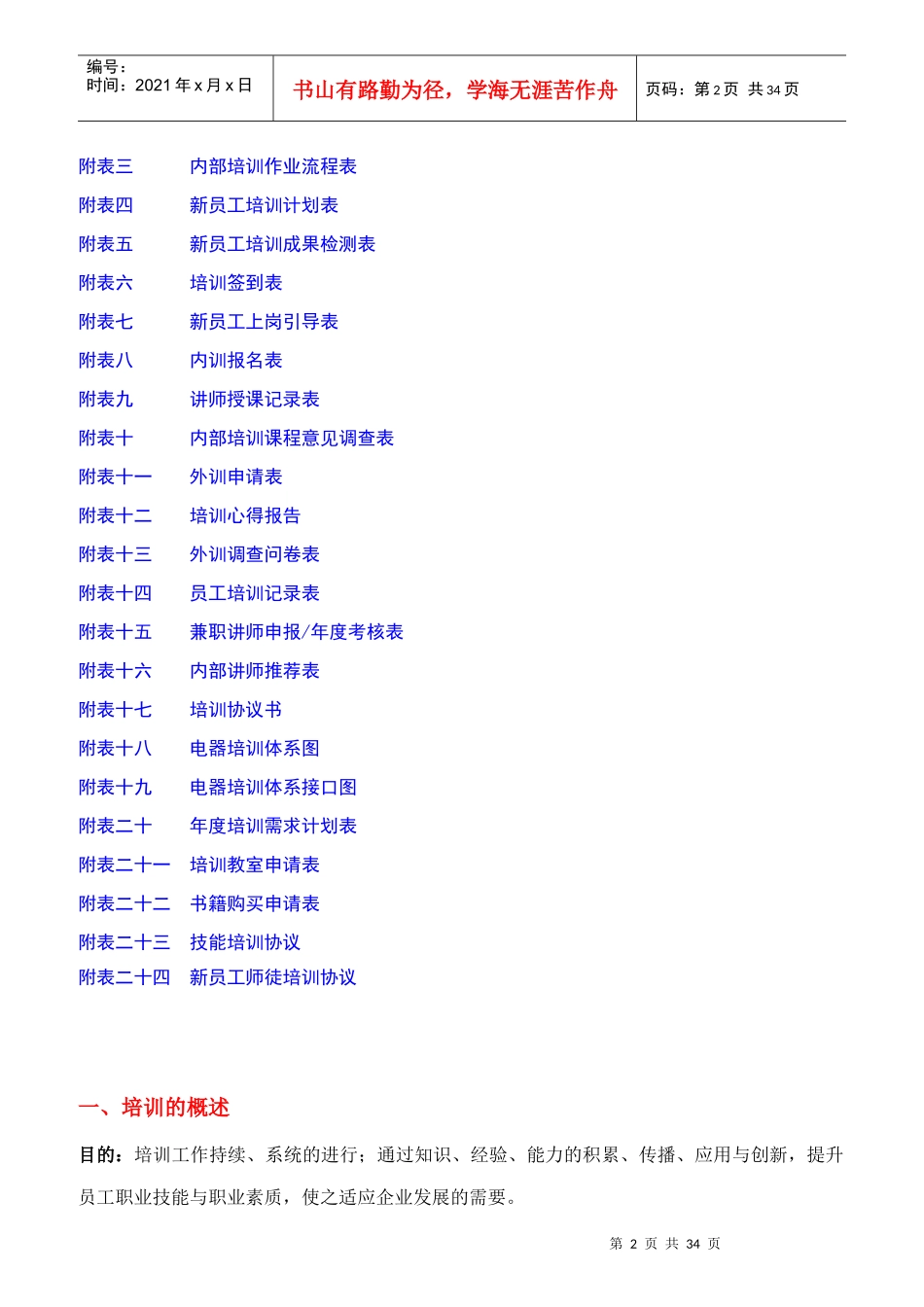 新员工培训与讲师竞聘最全实施方案_第2页