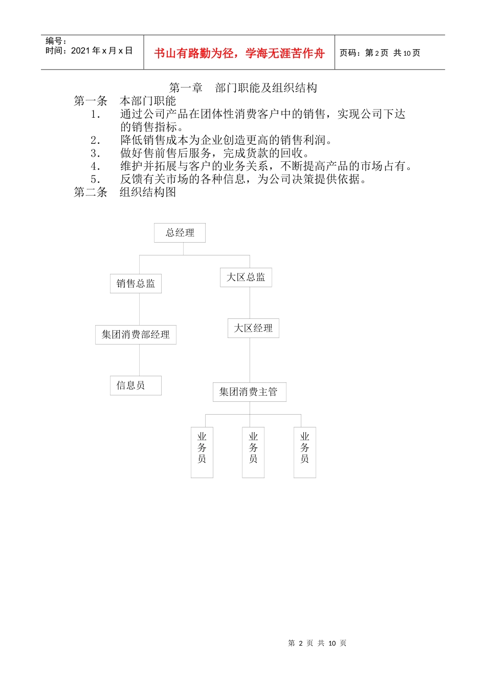 某集团消费部员工工作手册_第2页