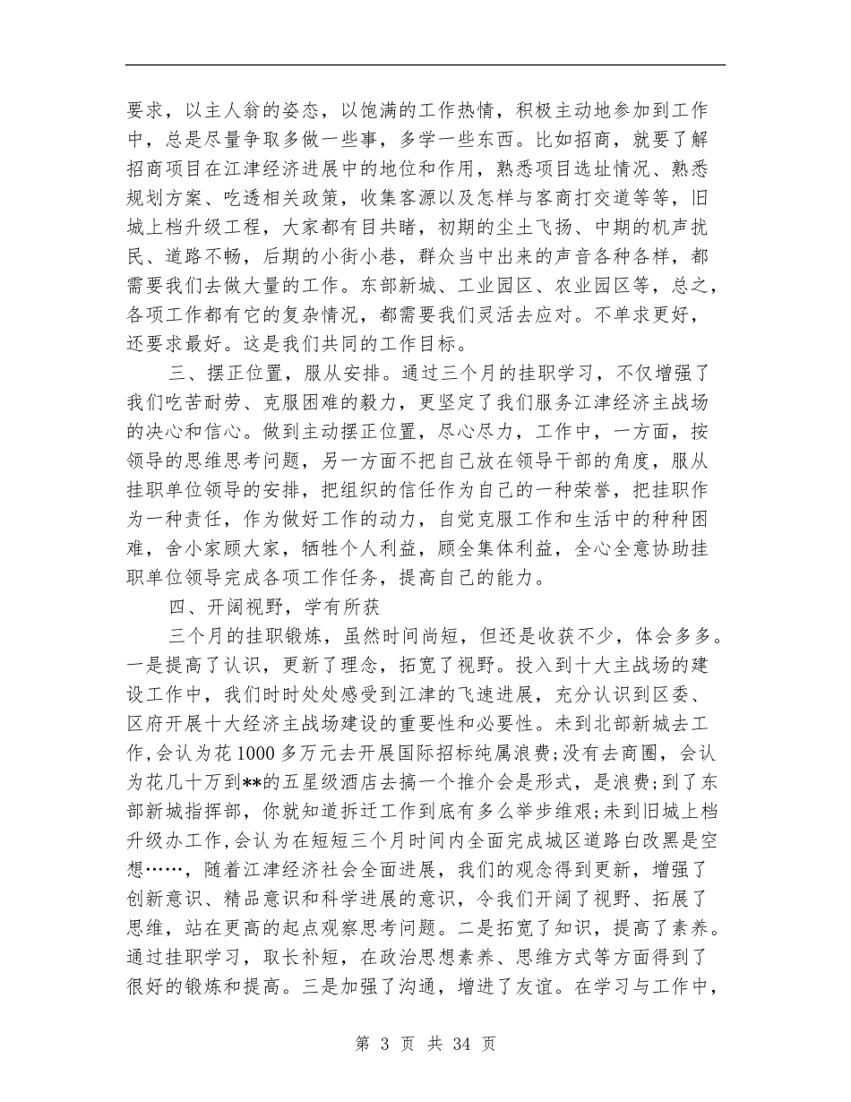 挂职锻炼干部年个人工作总结_第3页