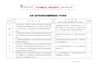 药品监督行政执法文书考核评分表