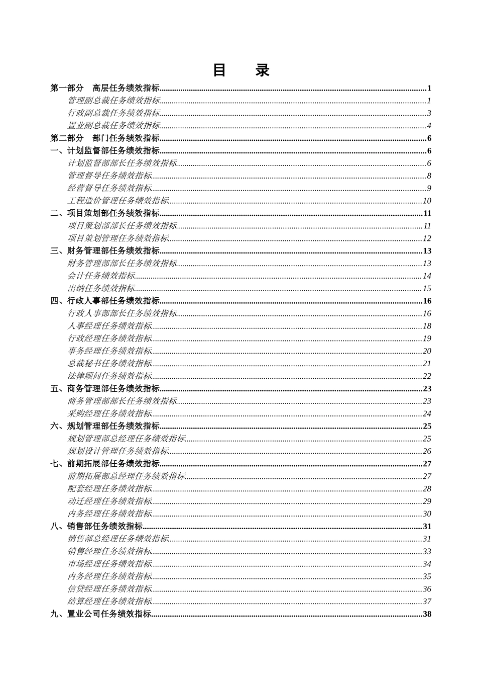鞍山明达集团亚太分部岗位任务绩效指标-终_第2页