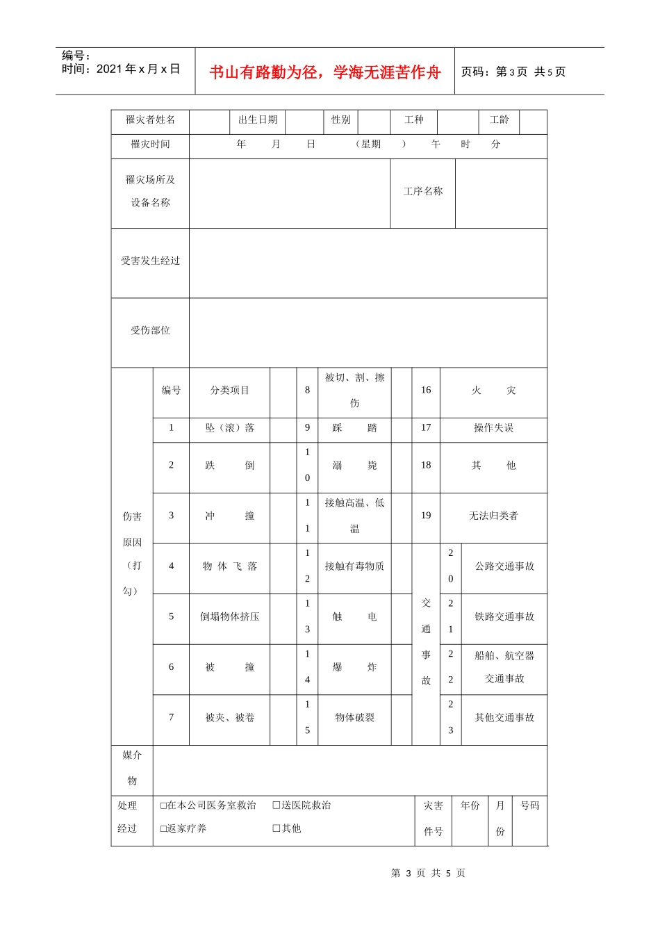 某集团公司员工劳动保护管理执行工具与表件_第3页