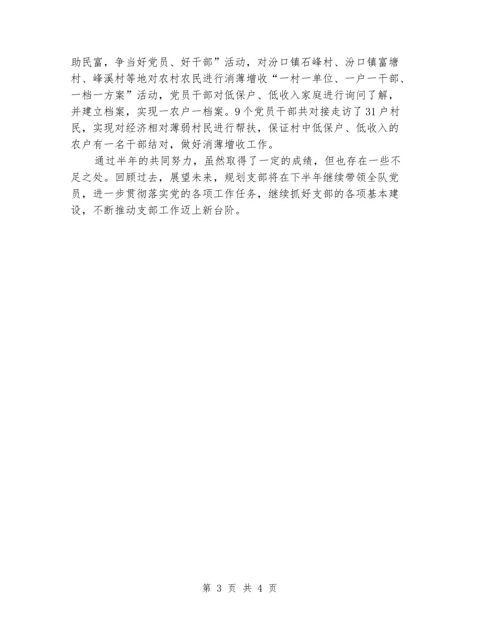 规划支部2024年工作总结_第3页