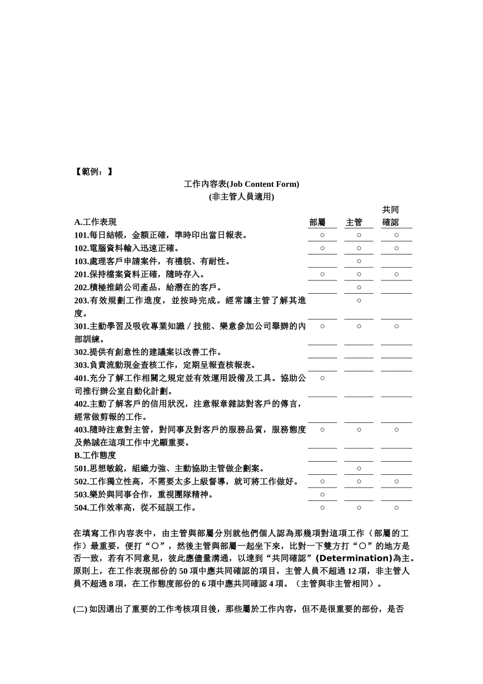 绩效考核手冊考核表_第3页