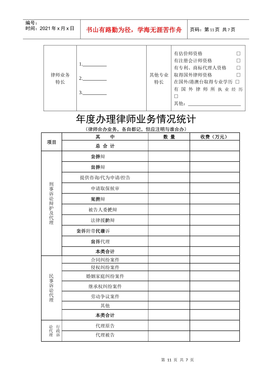 律师职业考核表_第3页