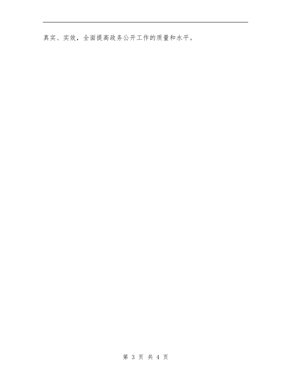 政府政务公开工作计划_第3页