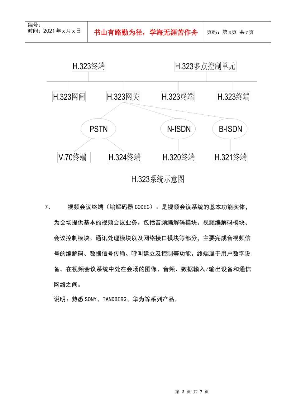 视频会议系统业务培训教材_第3页