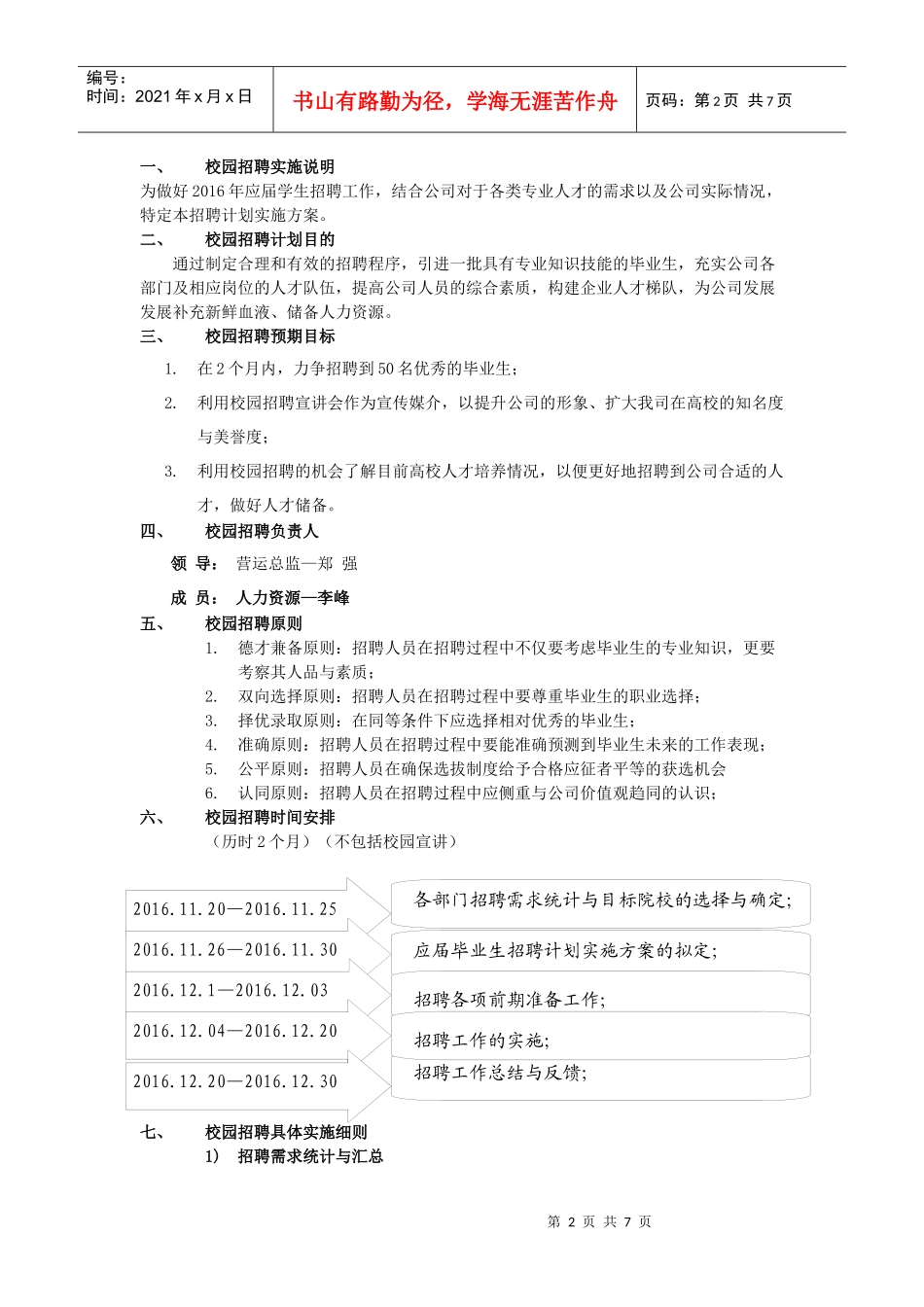 校园招聘策划方案(HR必备)(DOC9页)_第2页