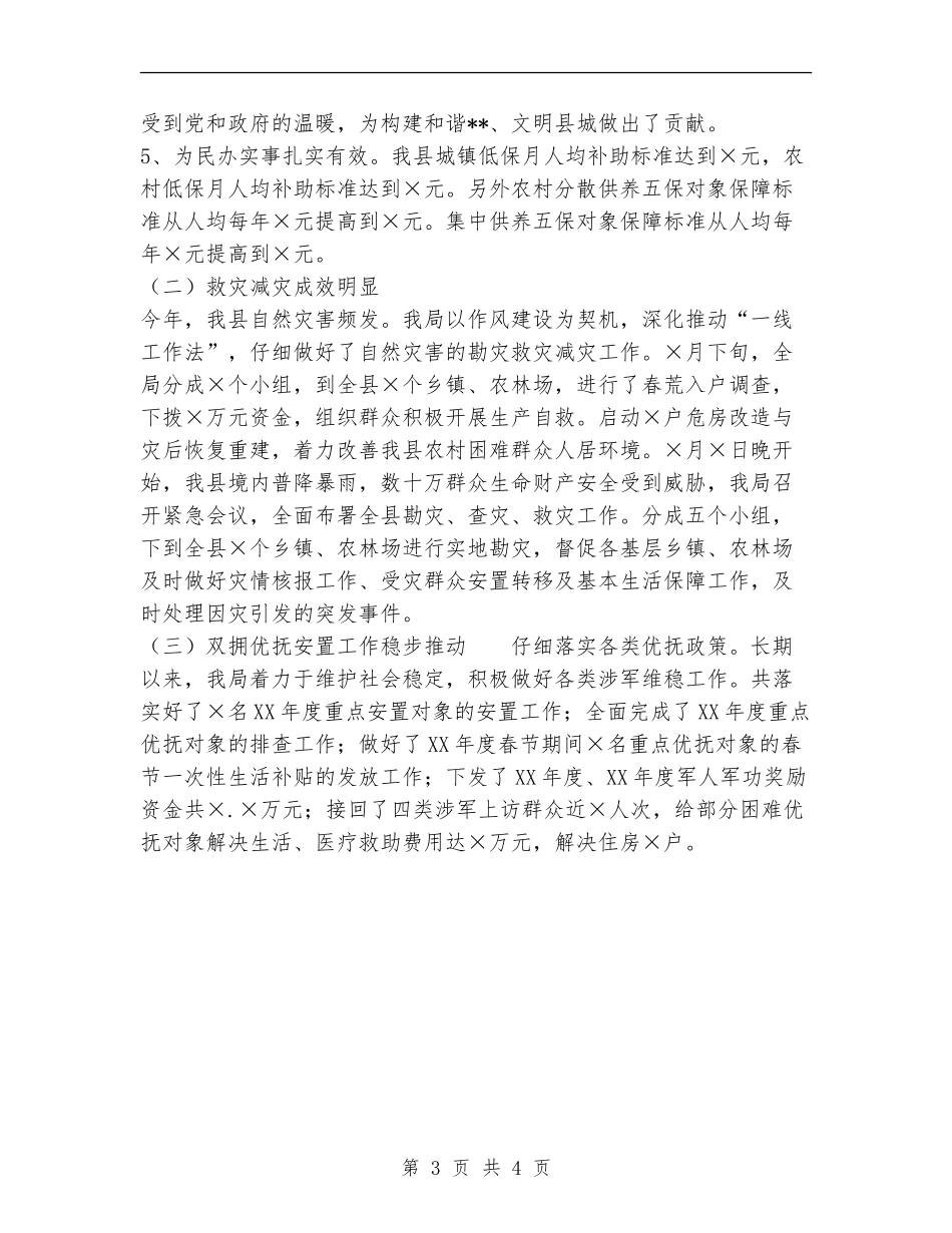 民政局2024年工作总结【新版】_第3页