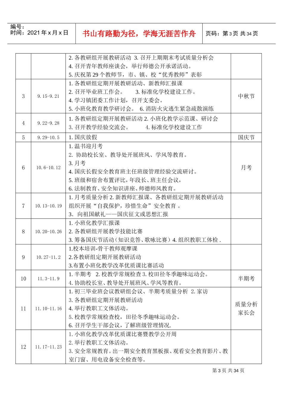 教师工作手册范本_第3页