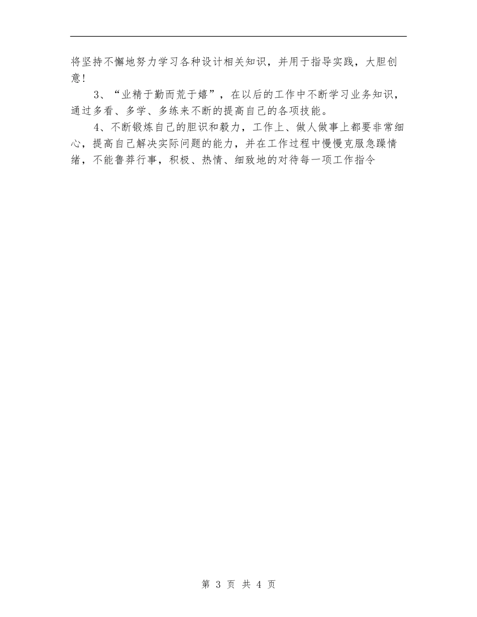 平面设计师工作总结与计划_第3页