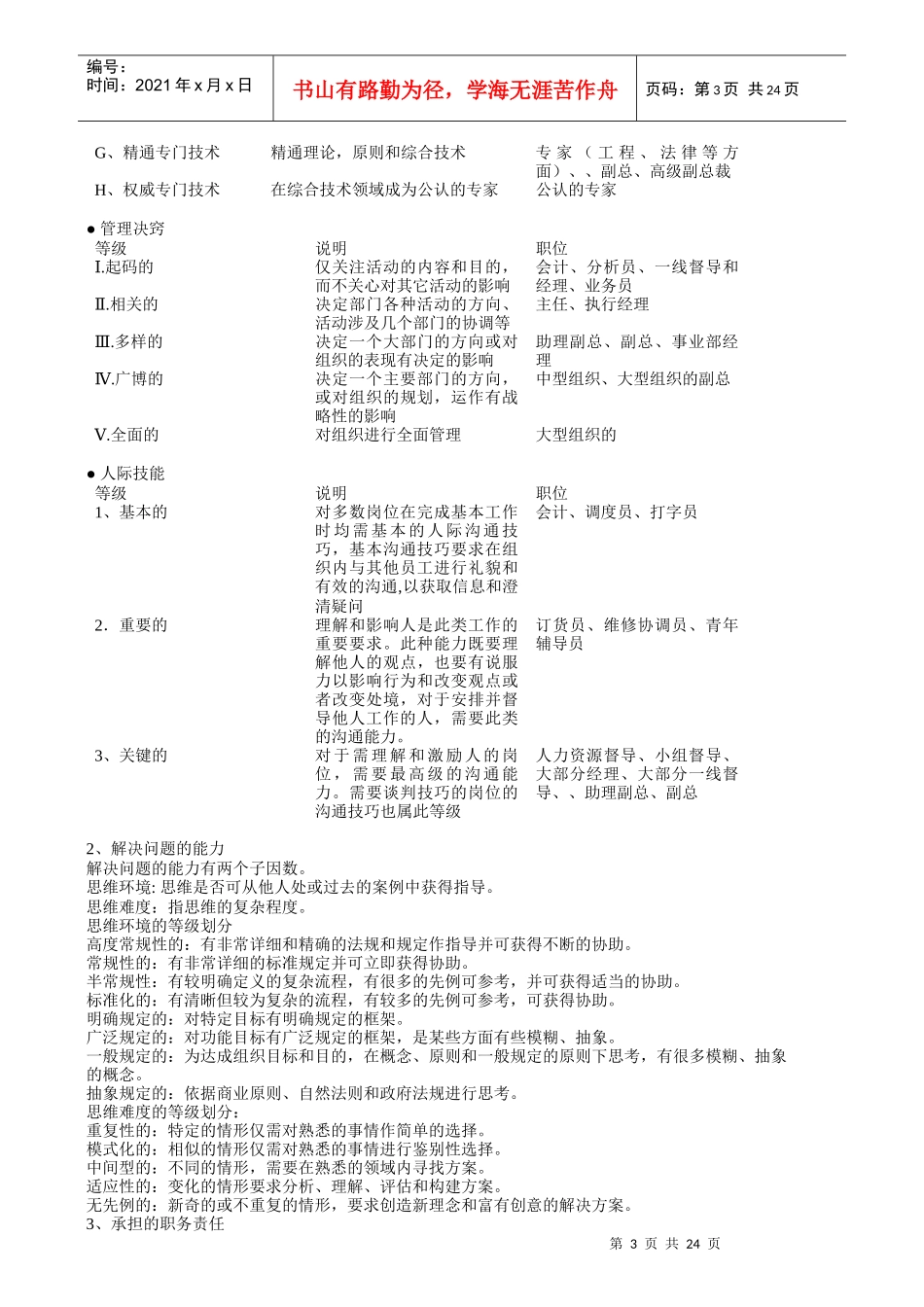 海氏和美世国际职位评估法_第3页