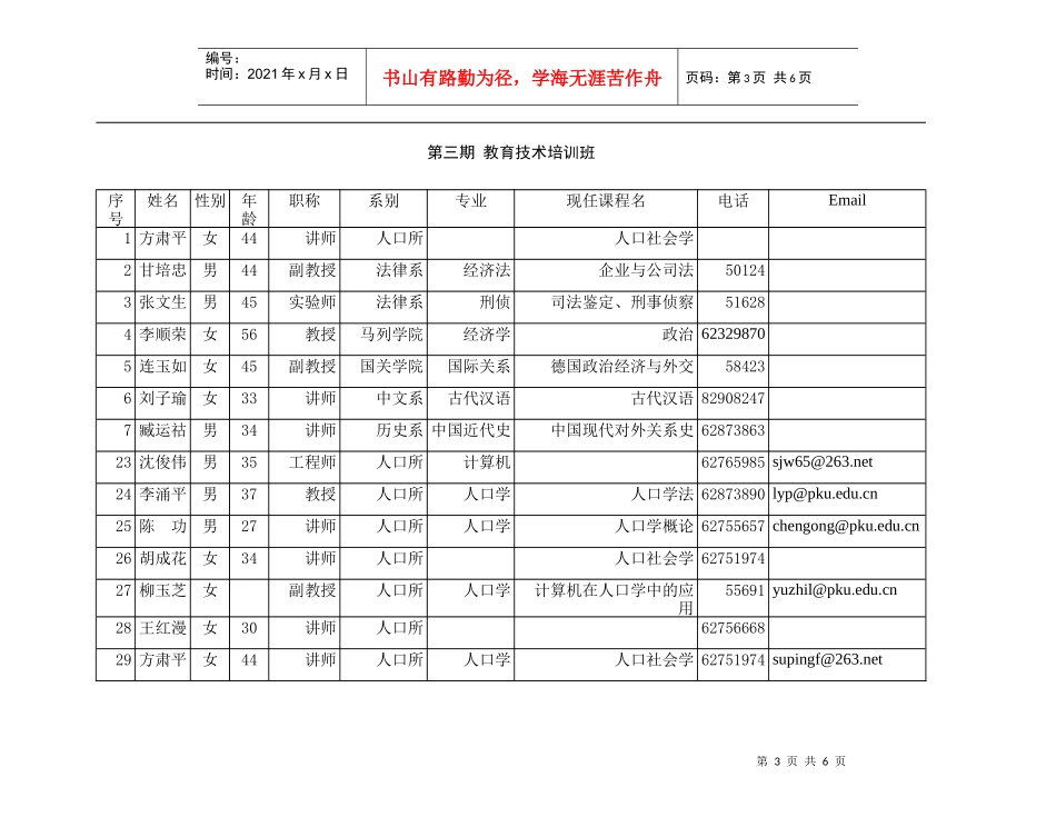 第一期教育技术培训班_第3页