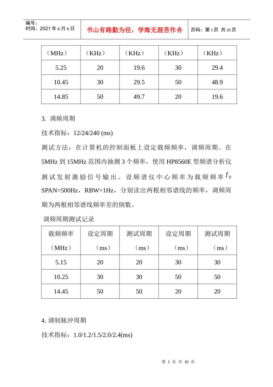 激励器测试报告_第2页