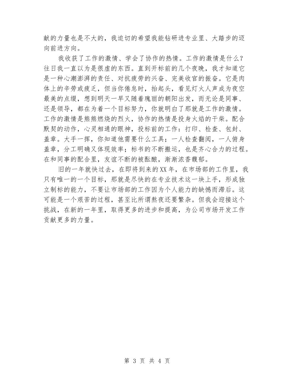 市场开发心得收获_第3页