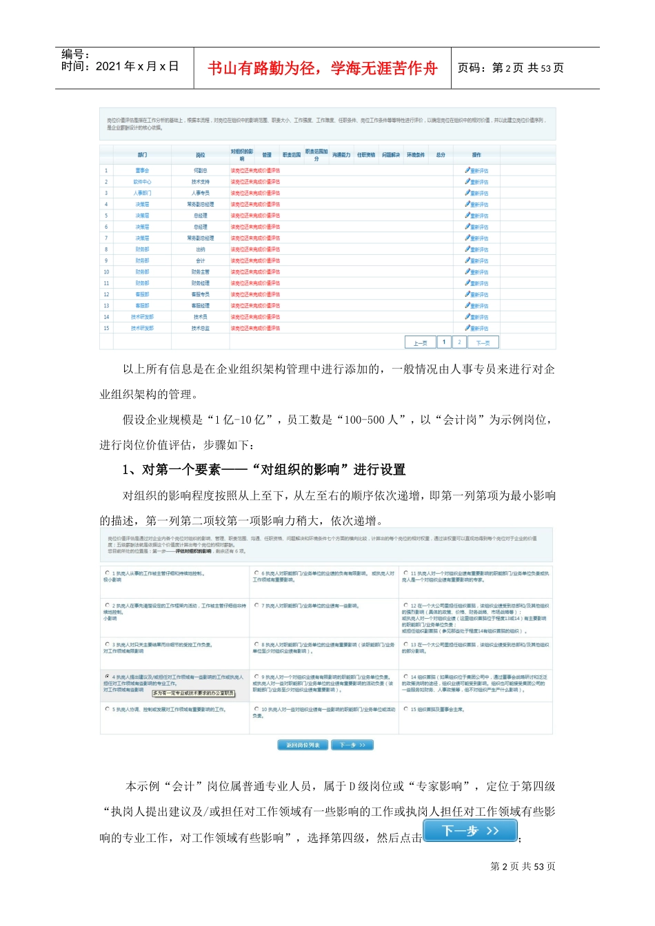 薪酬设计方案评估管理_第2页