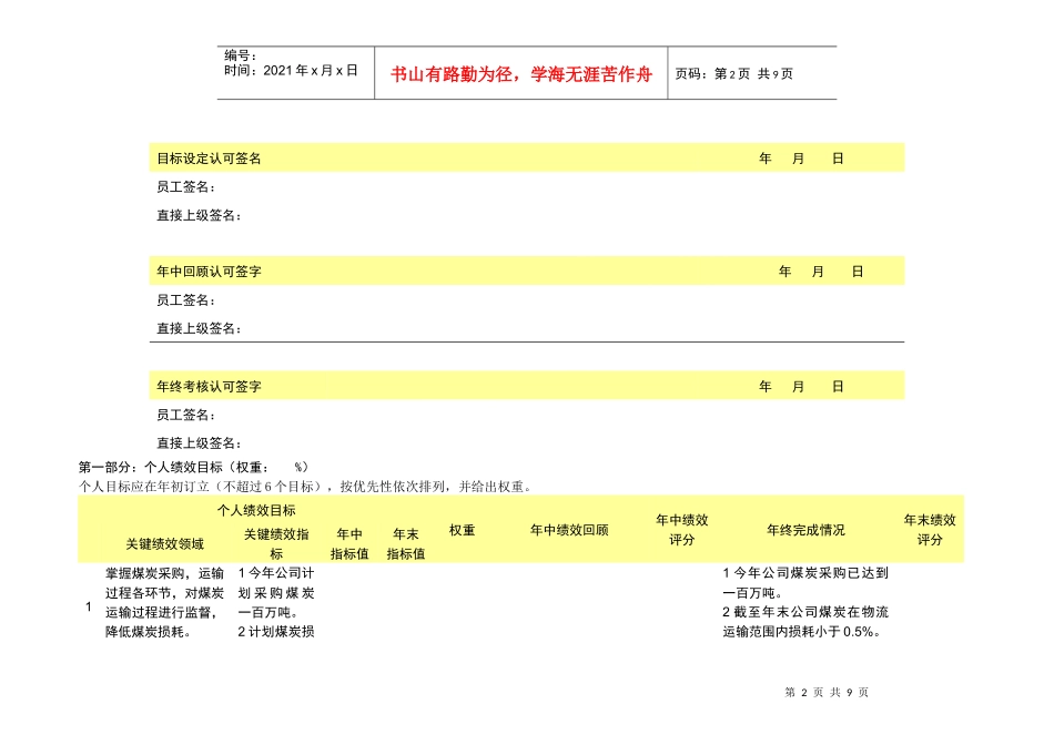 非项目人员绩效考核表_第2页