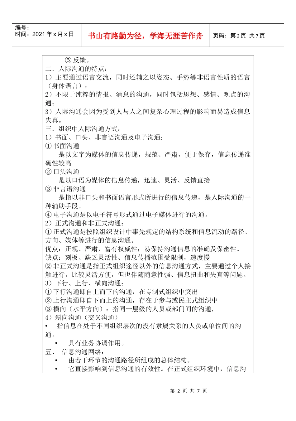 第十五章沟通原理与方法_第2页