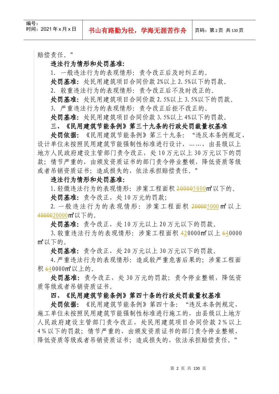 湖南省住房和城乡建设厅行政处罚裁量权基准_第2页