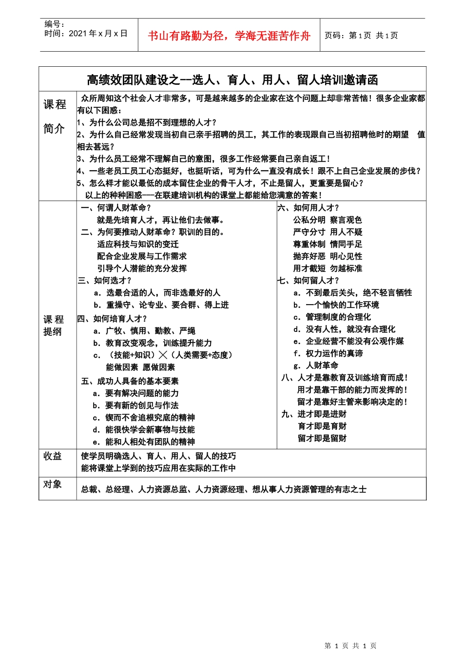 高绩效团队建设之--选人_第1页