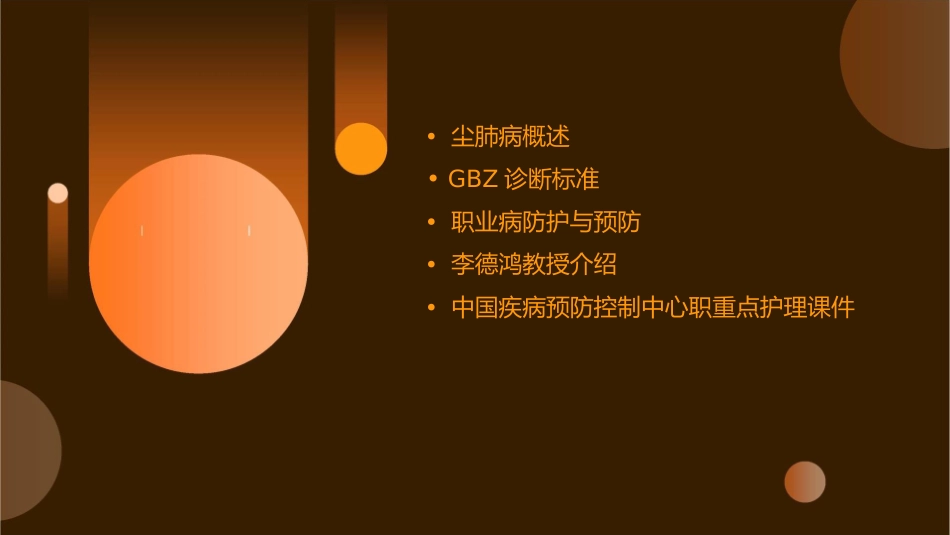 尘肺病诊断标准GBZ李德鸿中国疾病预防控制中心职重点护理课件_第2页