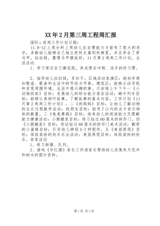 XX年2月第三周工程周汇报 (5)