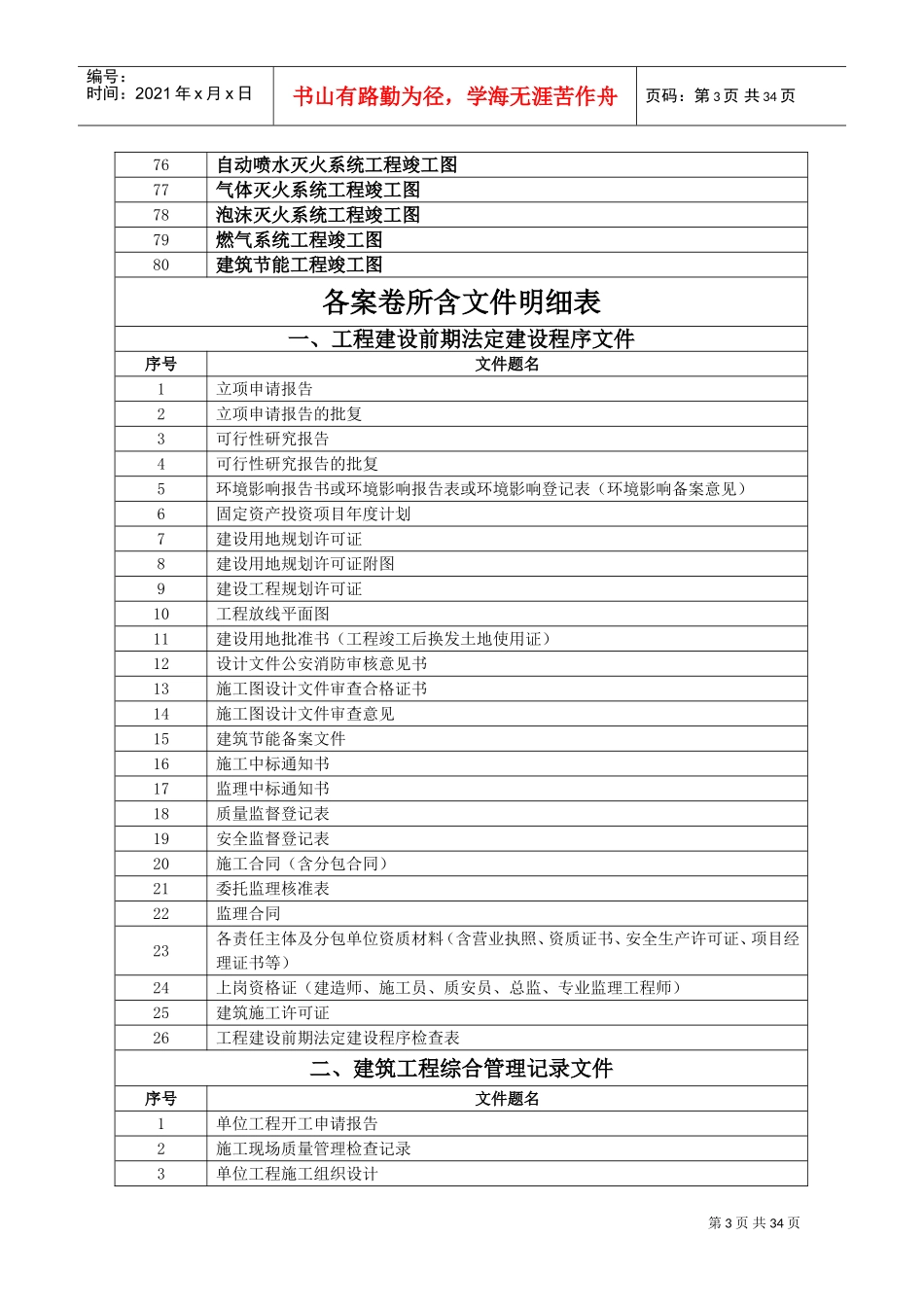竣工档案归档范围_第3页