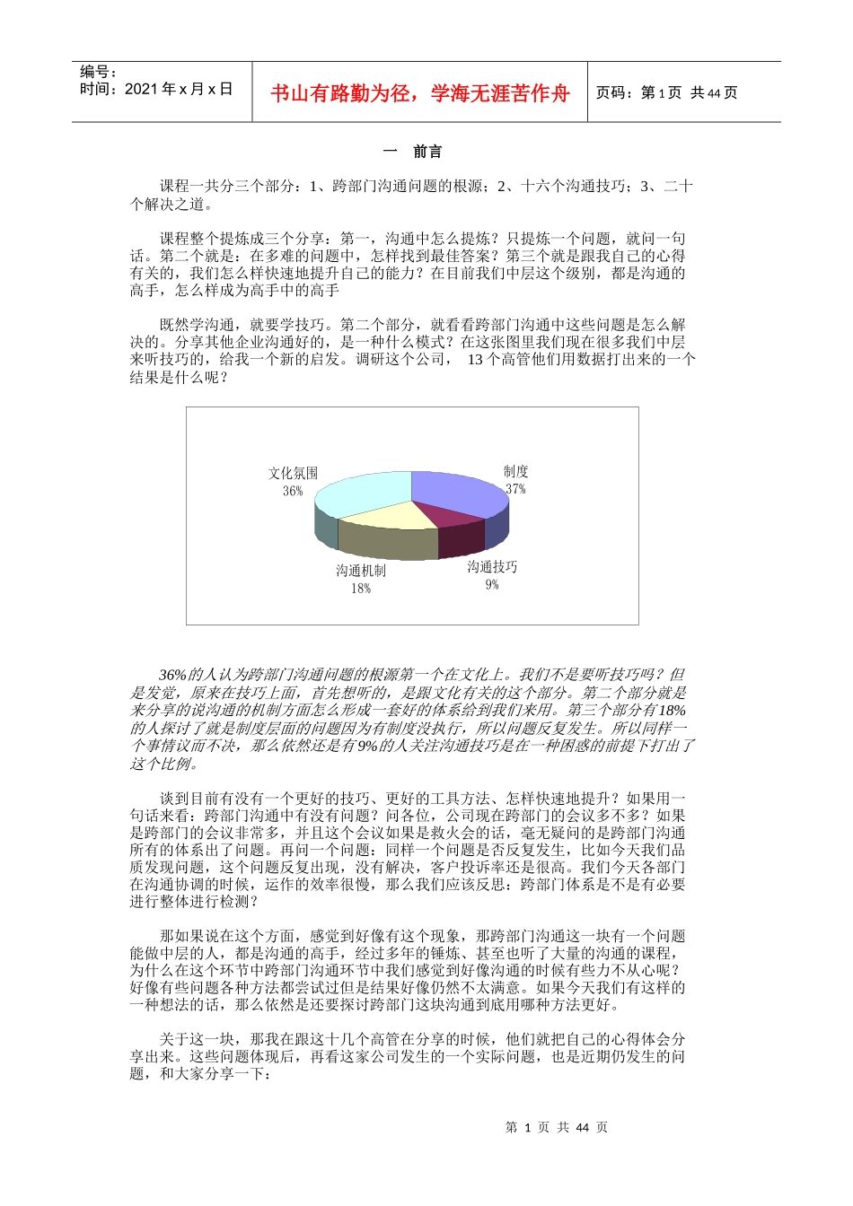 跨部门沟通技巧培训_第1页