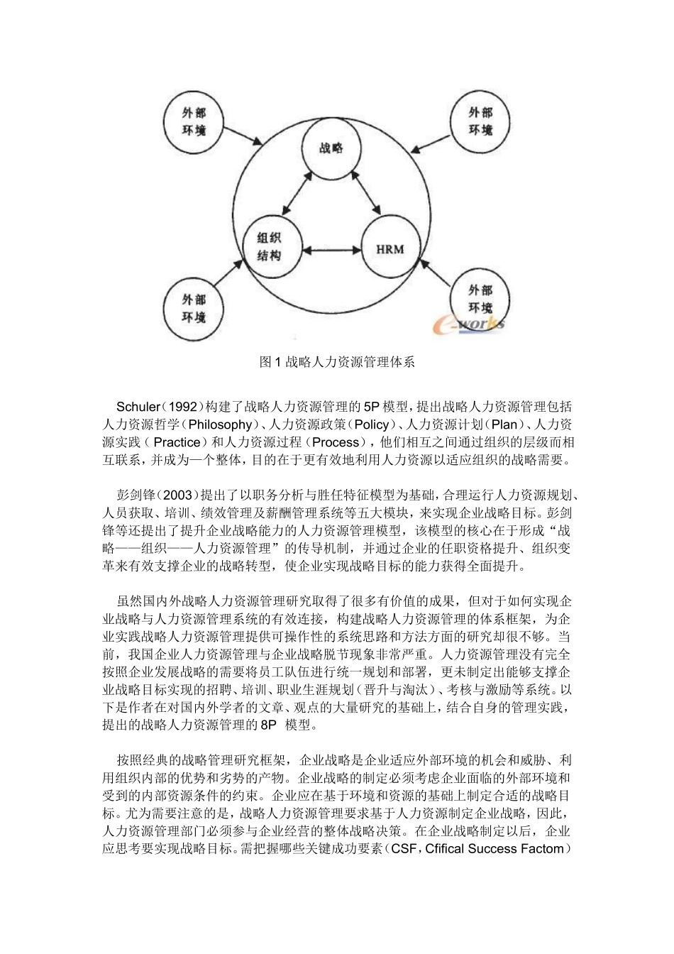 战略人力资源管理的P模型_第3页