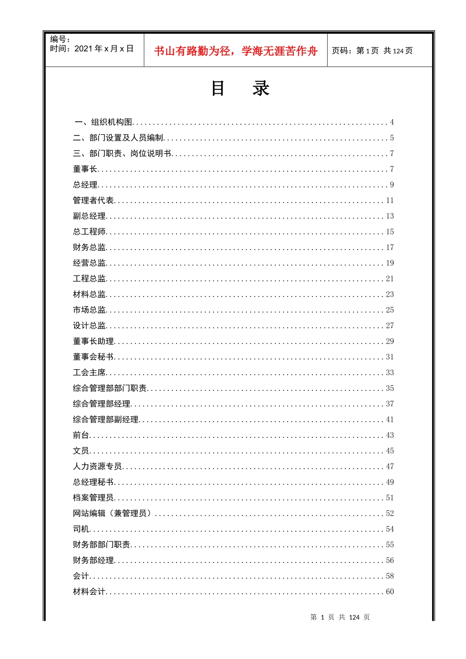 最新岗位职责(金茜)XXXX1214_第1页