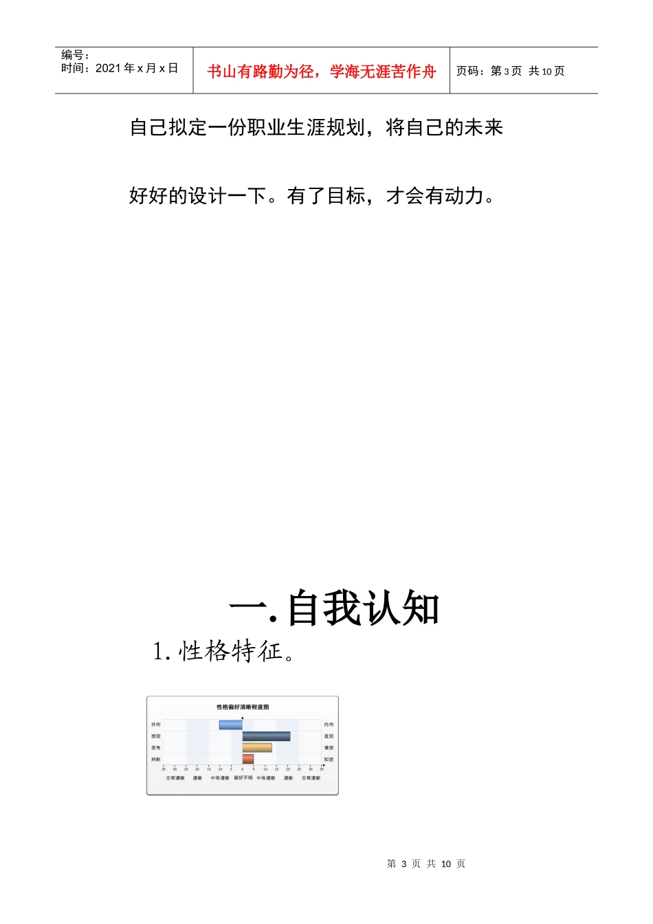计算机系职业生涯规划_第3页