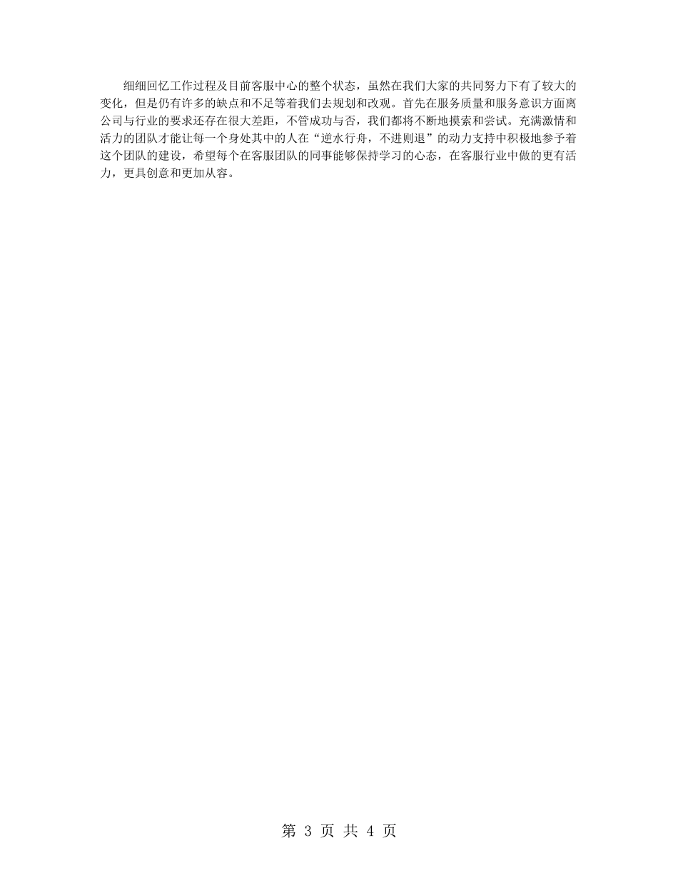 客服年度工作总结范文分享_第3页