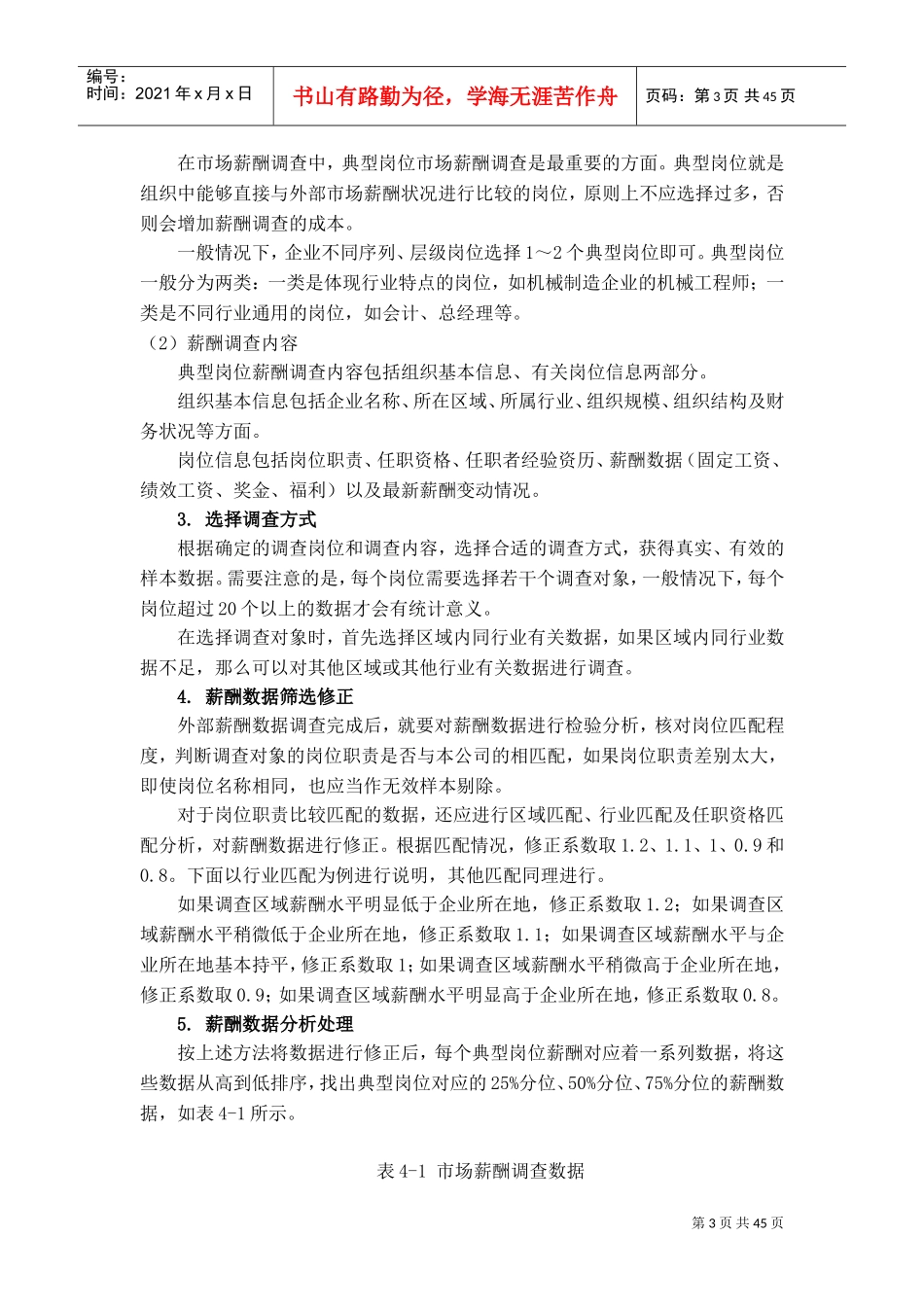 薪酬水平与薪酬结构设计_第3页